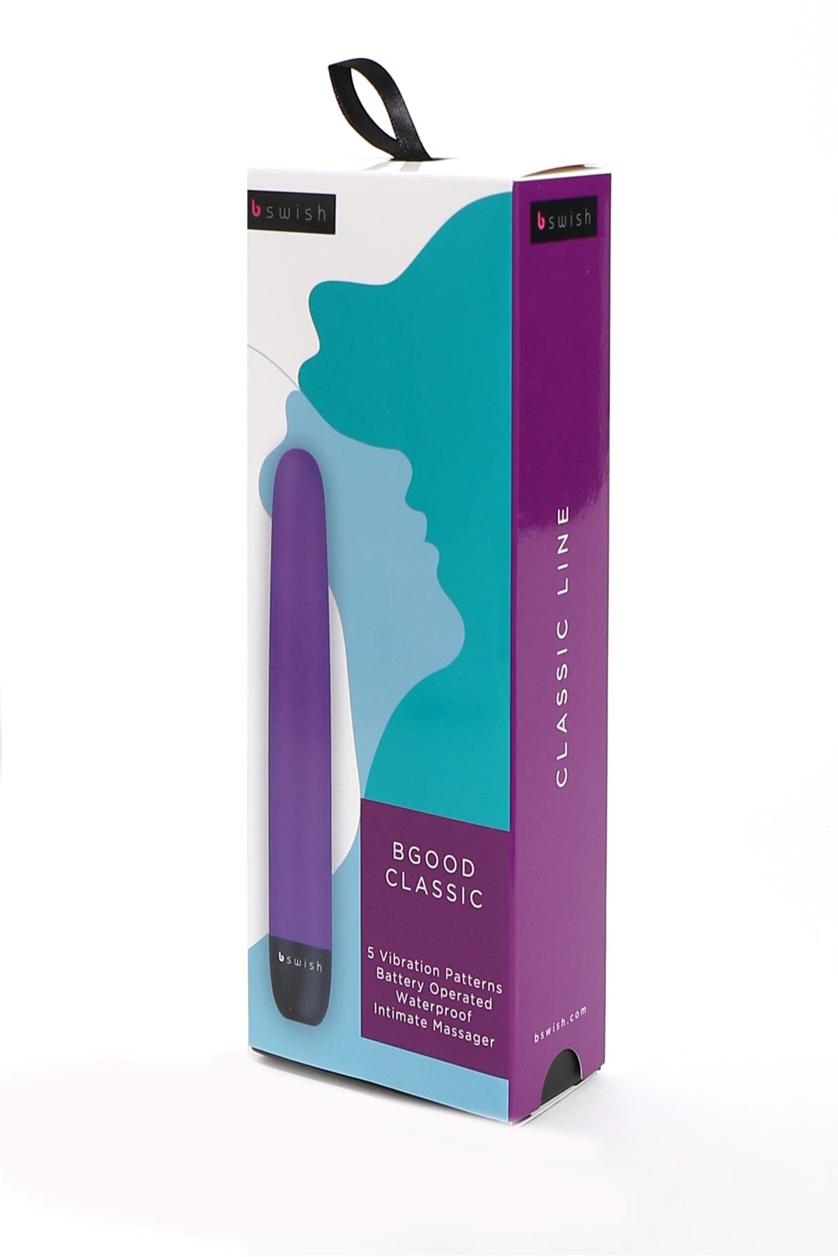 Bgood Classic Purple 7 Inch Waterproof Massager Vibrators