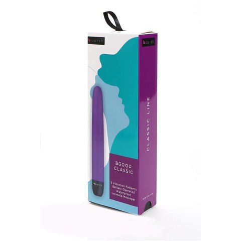 Bgood Classic Purple 7 Inch Waterproof Massager Vibrators