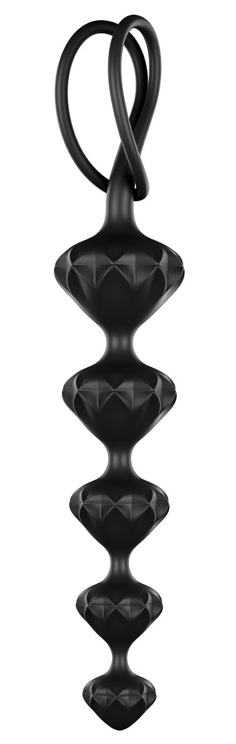 Satisfyer Silicone Anal Beads Set of 2 – Smooth Ergonomic Design 8 Inches Anal Beads > Anal Range > Anal Beads