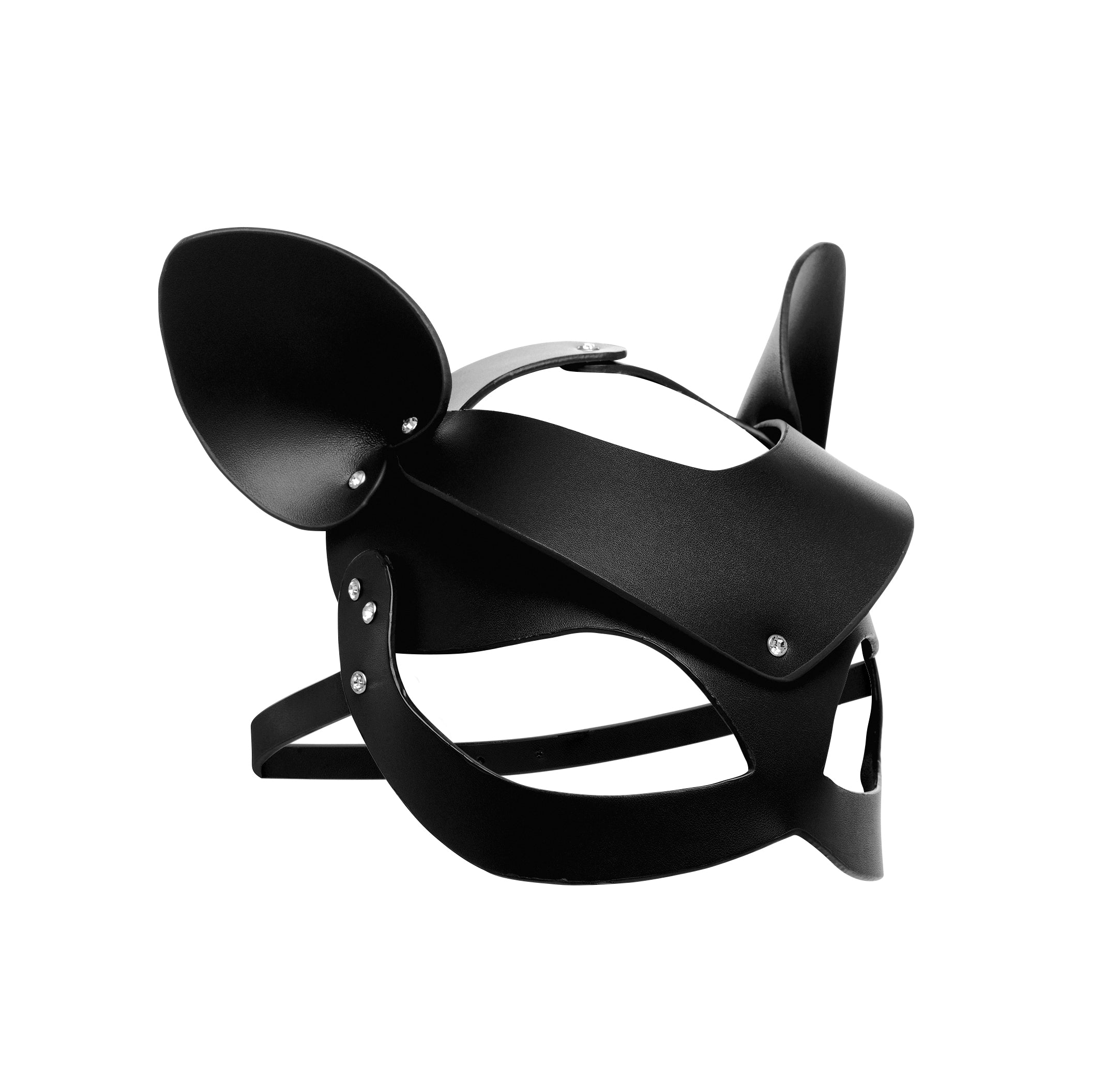 Bad Kitten Leather Cat Mask Secondary image