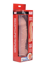 2in Extender Sleeve Flesh - 9 In Total Length, 1.2 In Diameter 9 Inches Flesh Pink > Sex Toys For Men > Penis Sleeves