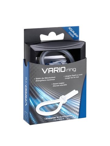 VARIOring Adjustable Silicone Erection Ring One Size COCK RINGS Adjustable
