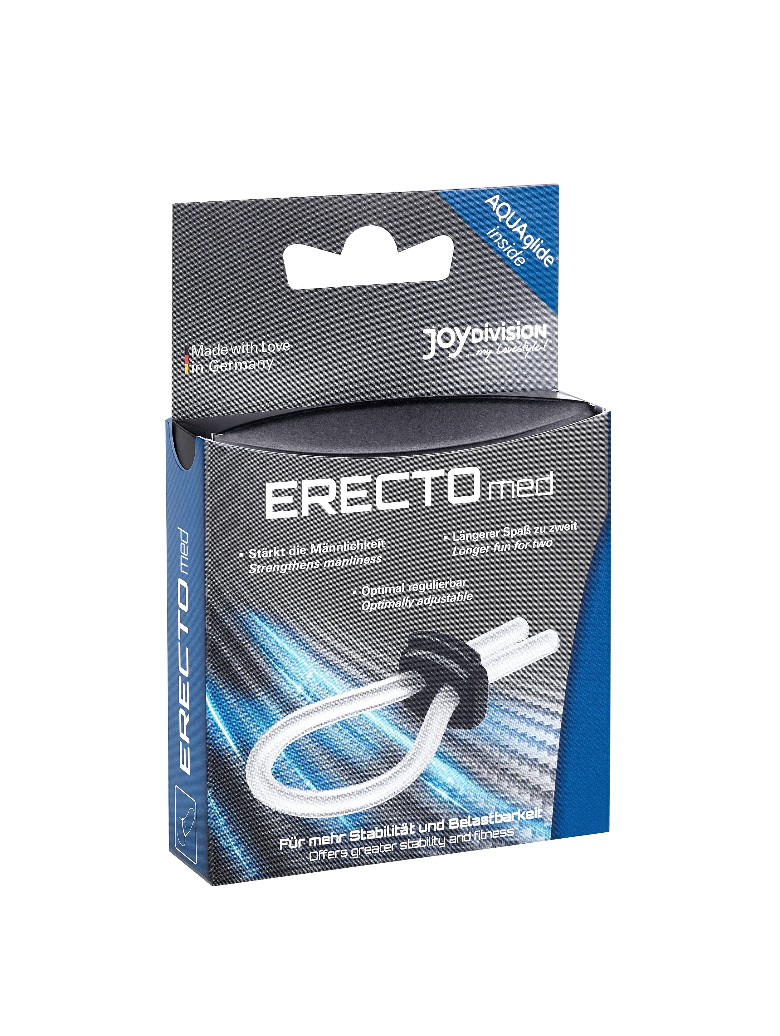 Erectomed Adjustable Clear Cock Ring Clear > Cock Ring > Adjustable