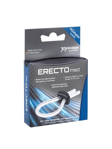 Erectomed Adjustable Clear Cock Ring for Enhanced Intimacy and Performance COCK RINGS