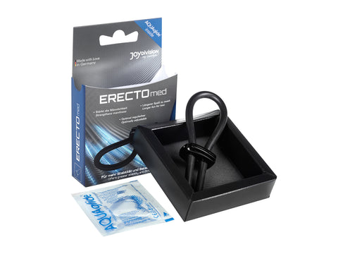 Erectomed Adjustable Cock Ring Black for Enhanced Pleasure and Performance > Cock Ring > Adjustable
