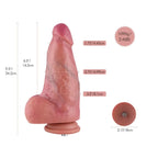 HiSmith 9.5 Inch Silicone Realistic Dual-Density Thick Dildo > Dildos > Large Dildos