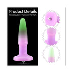 Hismith 7.4in Glow in the Dark Silicone Dildo