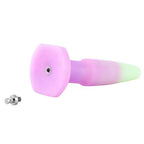 Hismith 7.4in Glow in the Dark Silicone Dildo