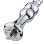HiSmith 8.2 Inch Aluminium Smooth Beaded Anal Dildo > Sex Toys > Sex Machines > Attachments