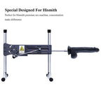 8.7in Flexible Silicone Black Dildo for Hismith