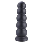 HiSmith Smooth Beaded Silicone Anal Butt Plug (Black) – 11.8 Inch Anal Plug > Anal Range > Oversized Anal Toys