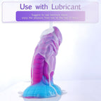 Hismith 8in Monster Series Silicone Dildo