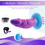 Hismith 8in Monster Series Silicone Dildo