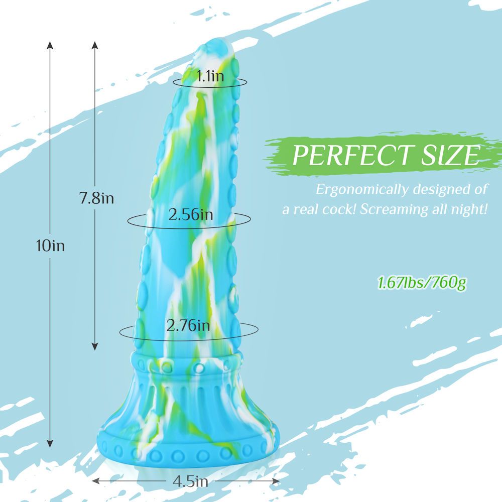 HiSmith 10 Inch Silicone Anal Dildo With Suction Cup Base > Anal Range > Oversized Anal Toys