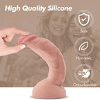 9in Hismith Hyper Realistic Silicone Dildo