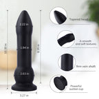 Hismith 10.3 Inch Bullet Anal Dildo with Suction Cup > Sex Toys > Sex Machines > Attachments