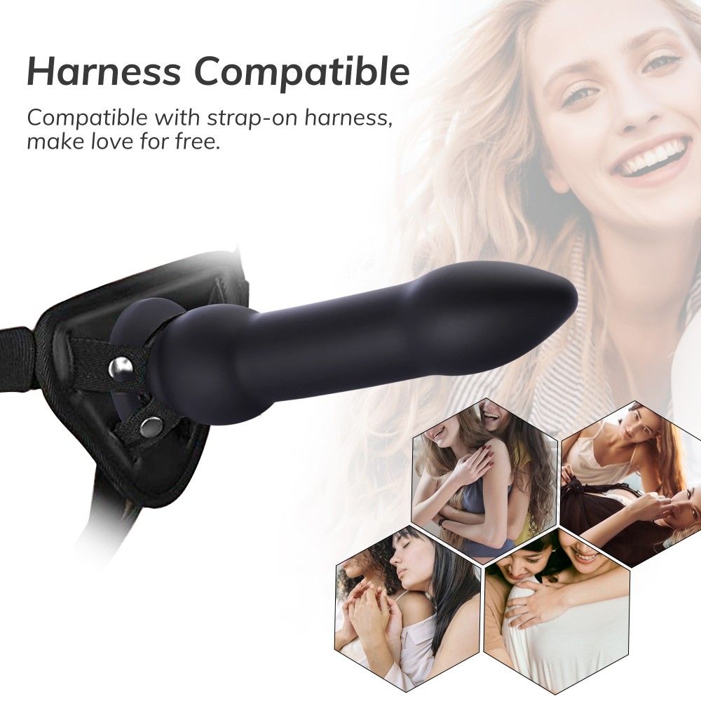 Hismith 10.3 Inch Bullet Anal Dildo with Suction Cup > Sex Toys > Sex Machines > Attachments