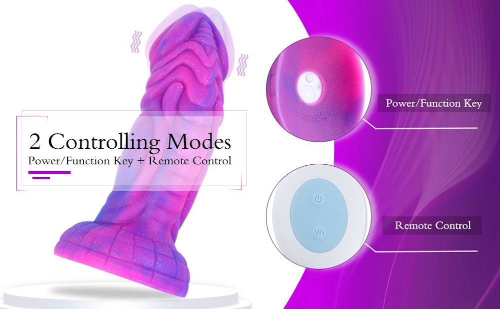 Hismith Dream Sky Monster Series 8in Curved Suction Dildo