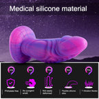 Hismith Dream Sky Monster Series 8in Curved Suction Dildo