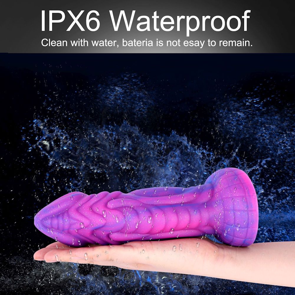 Hismith Dream Sky Monster Series 8in Curved Suction Dildo