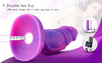 Hismith Dream Sky Monster Series 8in Curved Suction Dildo