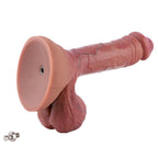 Hismith 10.2in Dual-Density Dildo with Veins