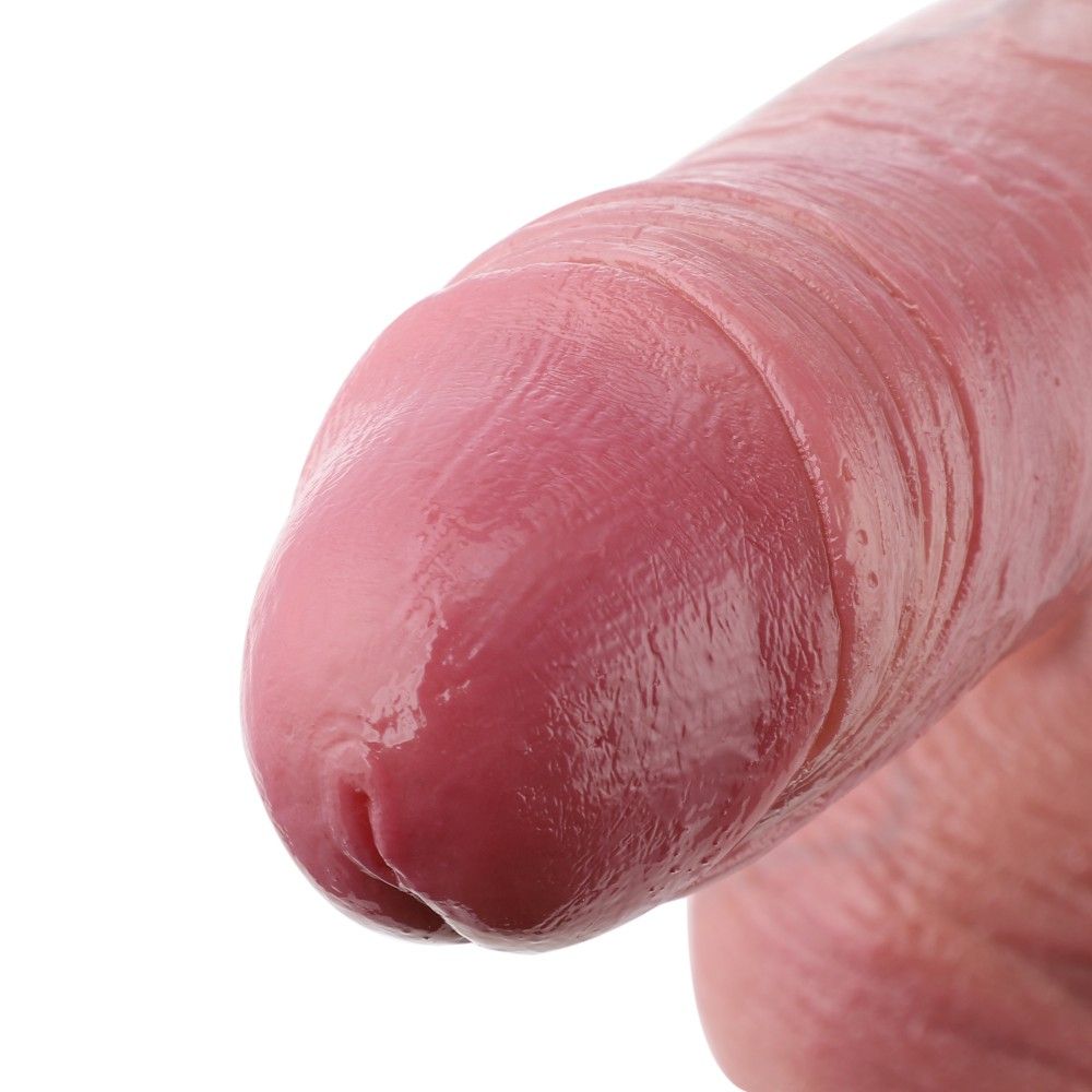 Hismith 10.2in Dual-Density Dildo with Veins