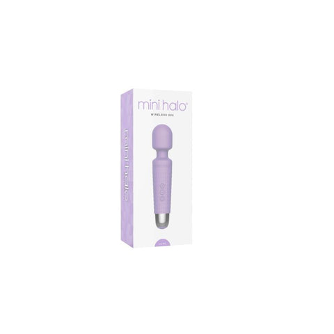Shibari Mini Halo Wireless 20X Lilac Rechargeable Wand Electric Massager