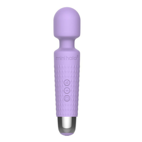 Shibari Mini Halo Wireless 20X Lilac Rechargeable Wand Electric Massager