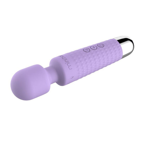 Shibari Mini Halo Wireless 20X Lilac Rechargeable Wand Electric Massager