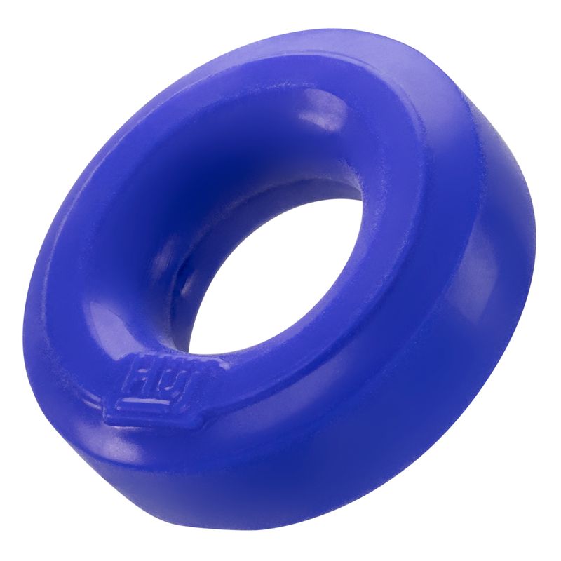 Hunkyjunk HUJ C-Ring (Cobalt) – Stretchy Grip Ball Ring > Cock Ring > Single
