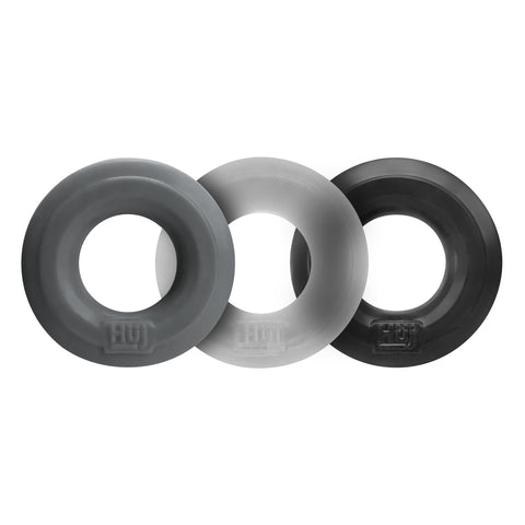 Huj3 C Ring 3 Pack by Hunkyjunk Multi > Cock Ring > Sets