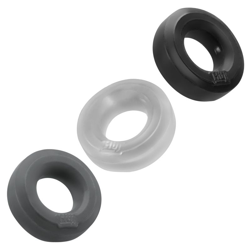Huj3 C Ring 3 Pack by Hunkyjunk > Cock Ring > Sets