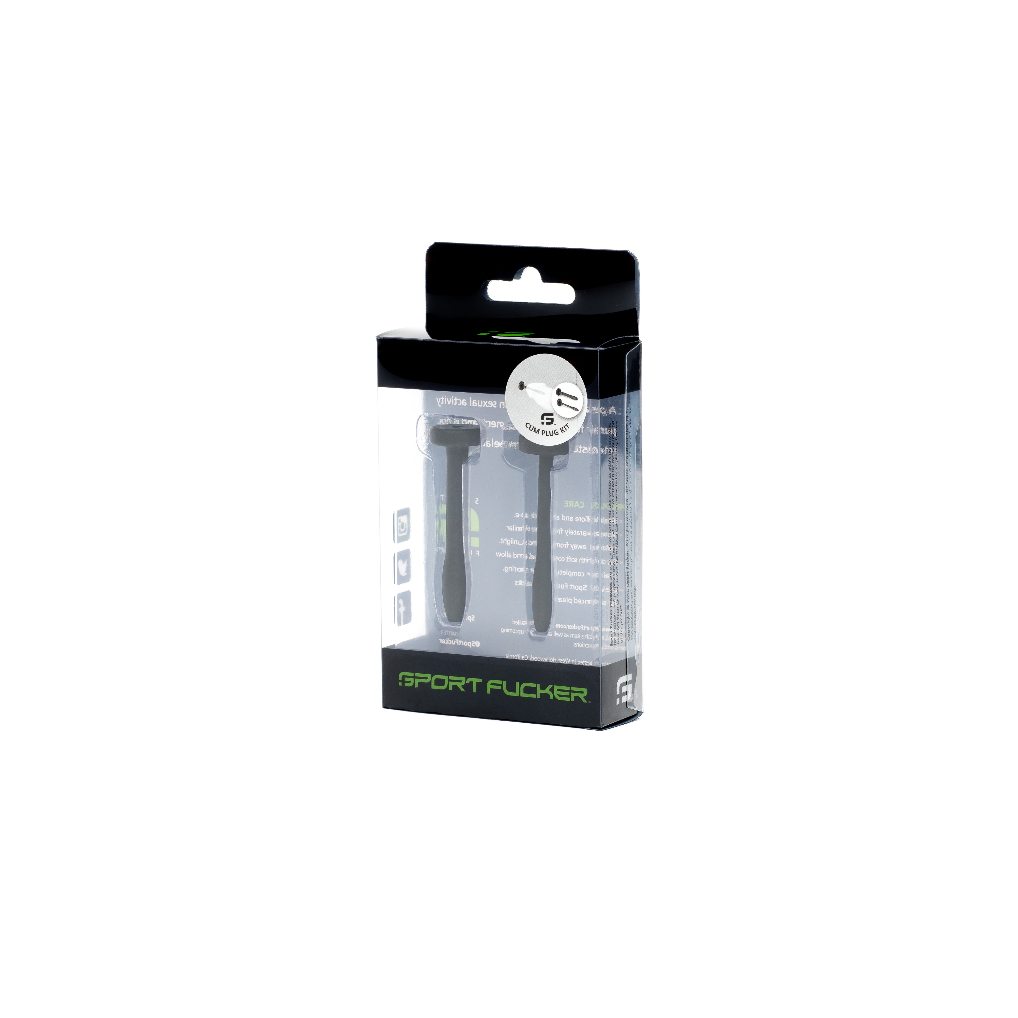 Cum Plug Kit Black for Men Penis Sounding and Intimacy Play Sounding Rods