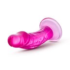 B Yours Sweet N Small 4 inch pink dildo base view
