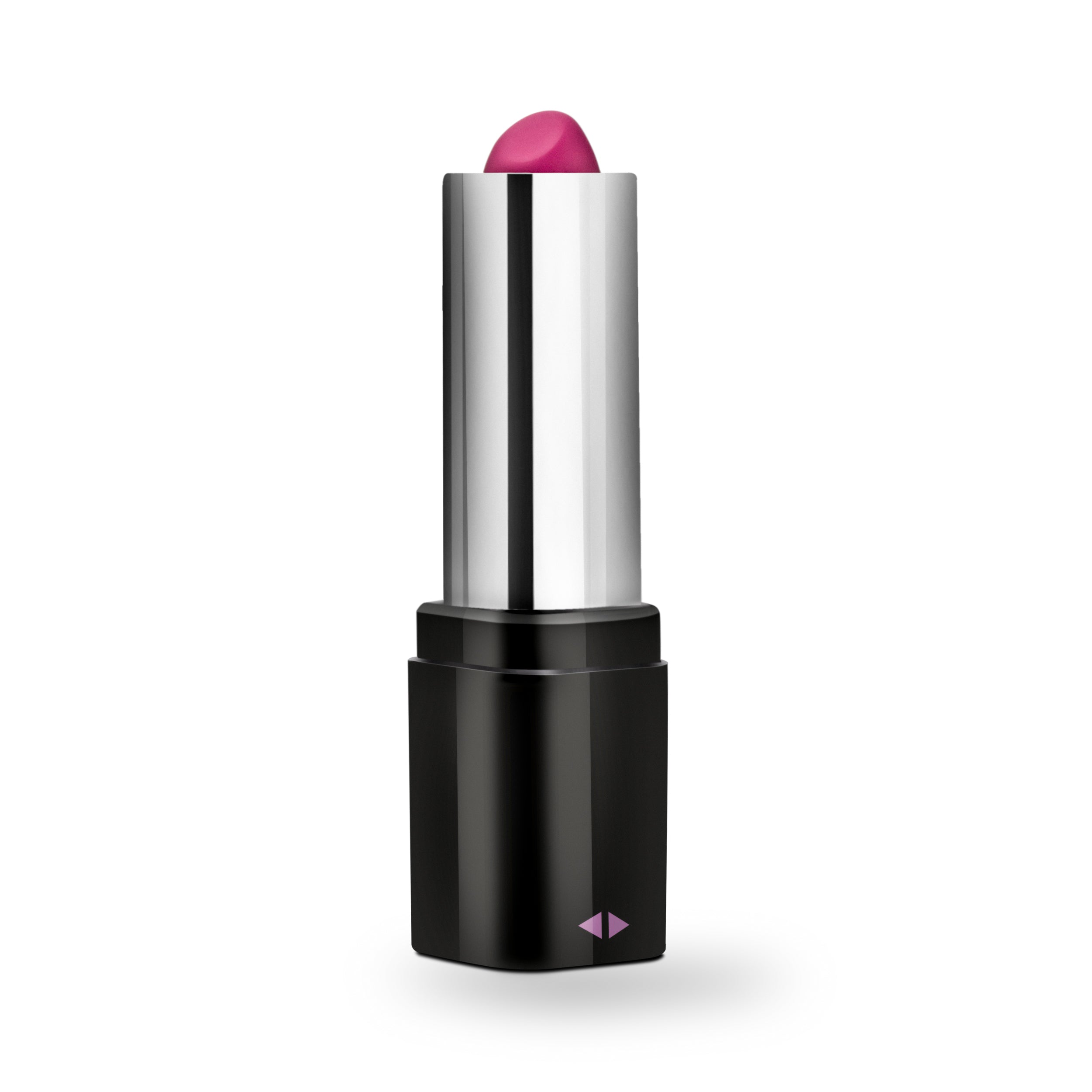Rose Lipstick Vibe Black 4 Inch Compact Pleasure Toy BULLETS