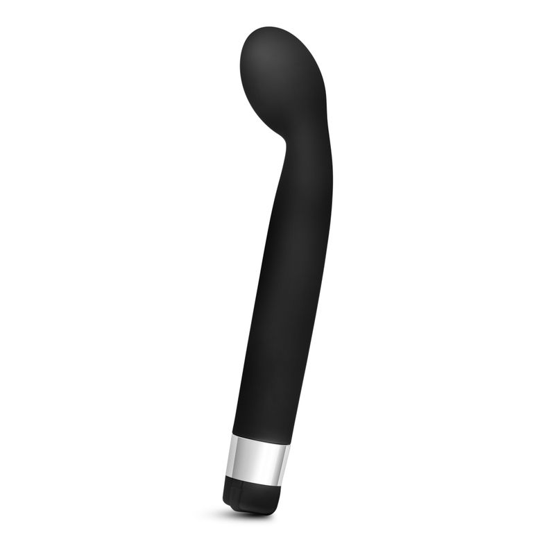 Rose Scarlet G Black G-Spot Vibrator Waterproof 7 Inch Vibrators - G Spot