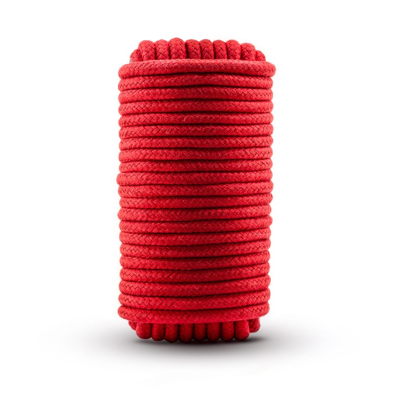 Temptasia Bondage Rope 10 Meter Red Cotton Restraint Rope > Bondage Gear > Rope