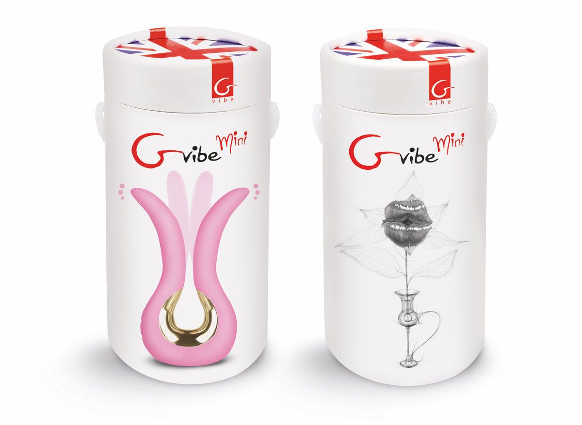 Gvibe MINI Candy Pink - Compact Dual Stimulation Toy > Vibrators > Ladies > Clitoral Vibrators and Stimulators
