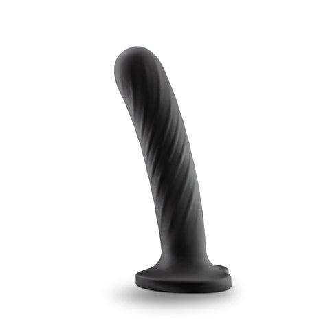 Temptasia Twist Large Adult Sex Toy with Unique Swirling Texture Dongs Neutral
