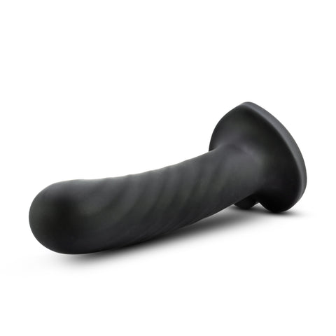Temptasia Twist Large Adult Sex Toy with Unique Swirling Texture Dongs Neutral