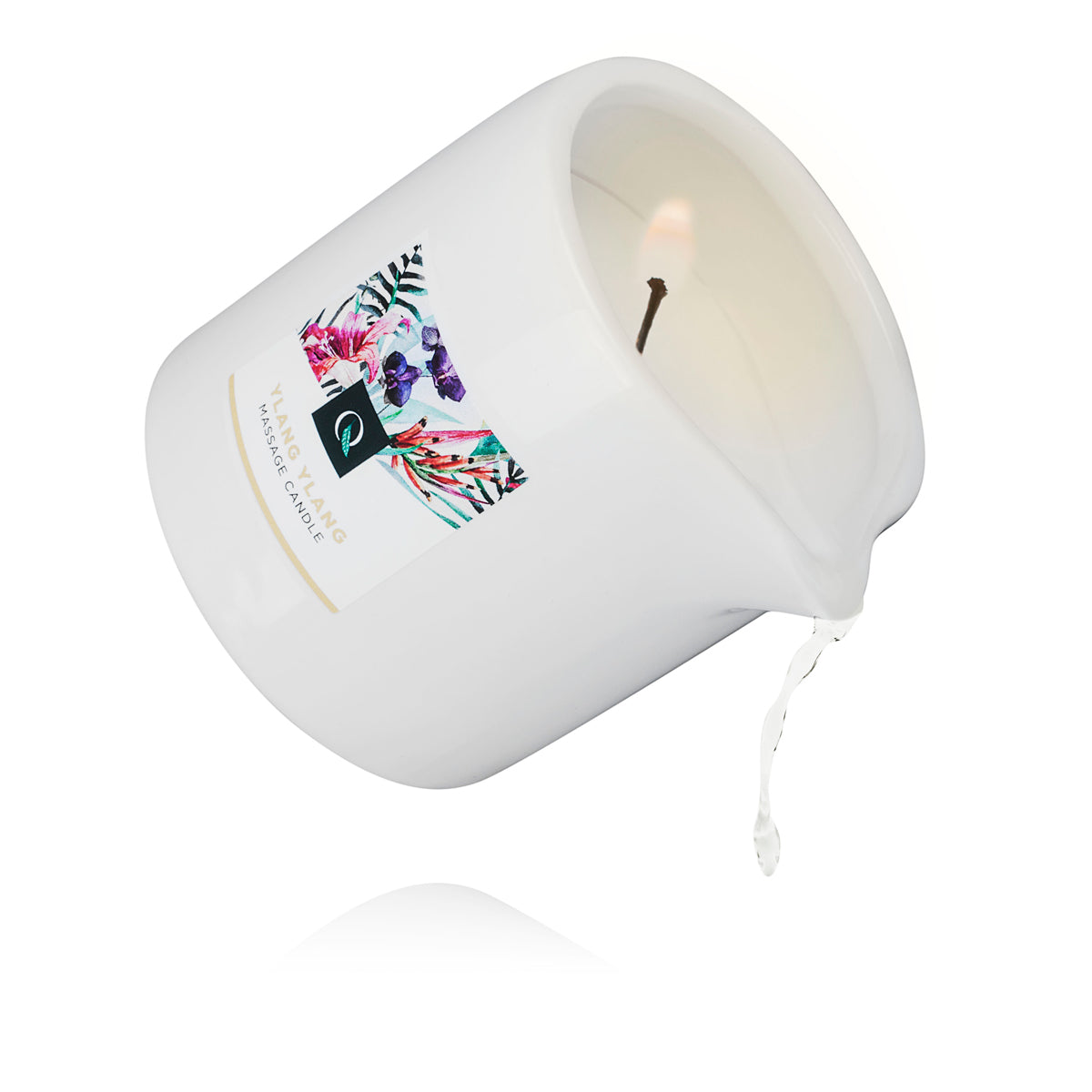Exotiq Ylang Ylang Massage Candle 200g Soothing Aromatherapy Wax > Candles > Massage
