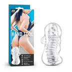 M for Men Hand Tool Clear 4.5 Inch Compact Size > Sex Toys For Men > Masturbators > Manual