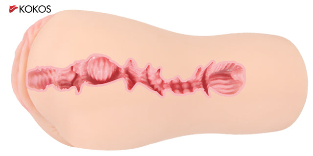 Kokos Emily Dual Layer Vagina Stroker – 9cm Stroker Sleeve > Sex Toys For Men > Masturbators > Manual