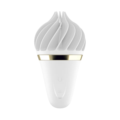 Satisfyer Sweet Treat White/Gold White STIMULATORS