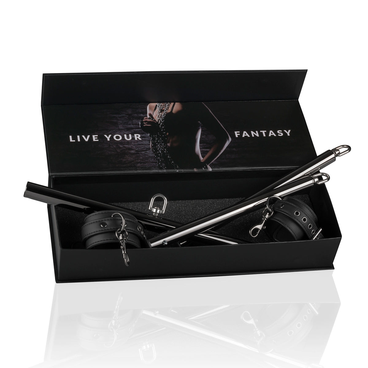Expander Spreader Bar and Adjustable Cuffs Set – Metal Restraint System > Bondage Gear > Restraints