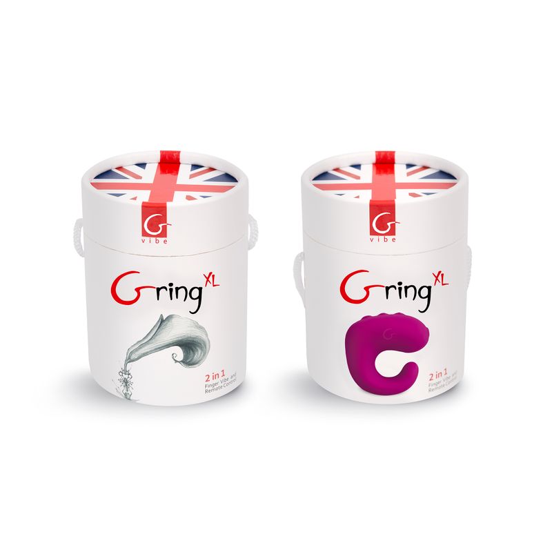 GVibe GRing XL Remote Control Finger Vibrator > Vibrators > Finger Vibrators