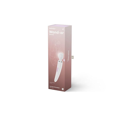 Satisfyer Wand-er Woman Massage Wand White > Sex Toys > Massage Wands