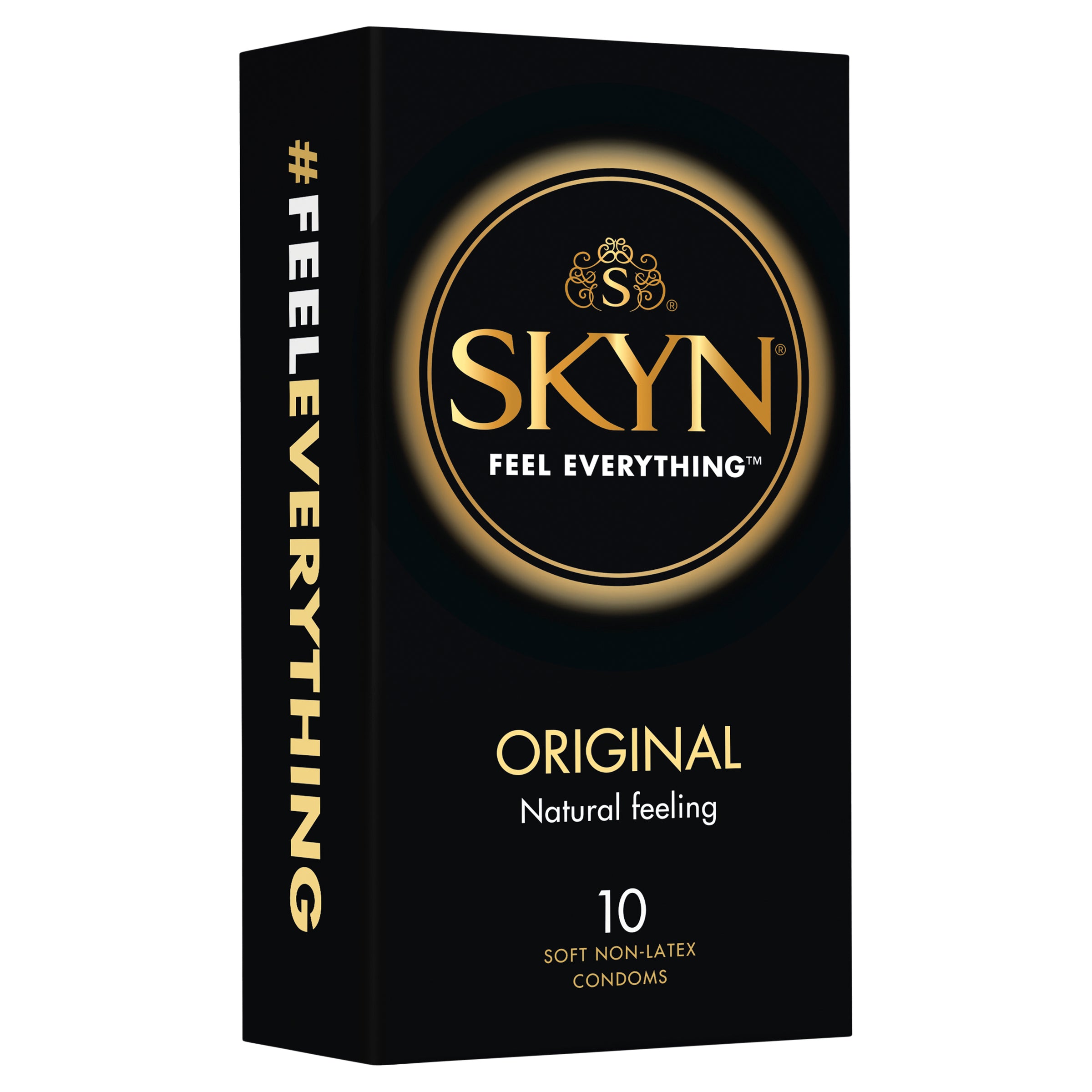 Skyn Original Condoms 10 Pack Non Latex Pleasure Enhancing Protection Condoms