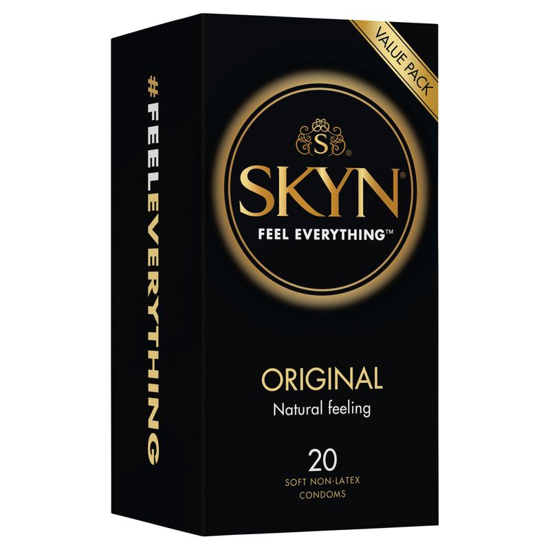 Skyn Original – Natural Feeling Polyisoprene Condoms 53mm 20 Pack > Essentials > Condoms